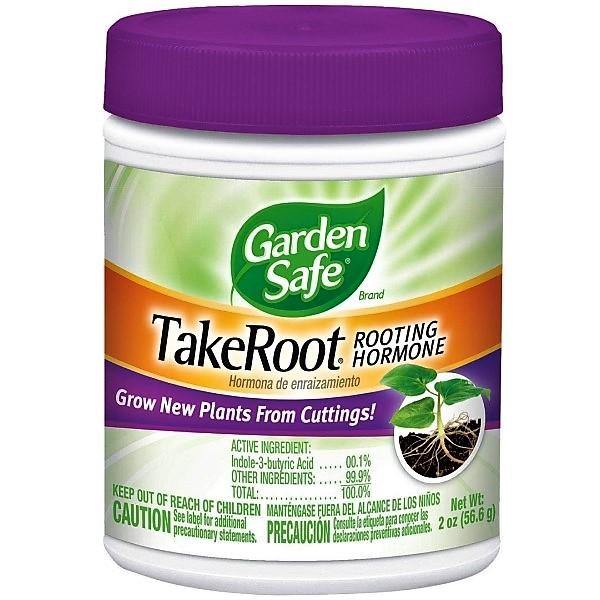 Garden Safe TakeRoot Rooting Hormone, Promotes Rooting, Grow New Plants From Cuttings, 2 Ounce