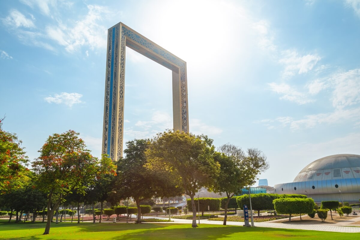 Dubai Frame Zabeel Park View